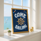 Gone Sailing - Seta Zakian - Rolled Poster Wall Art Print