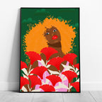 Garden Walk - Rosalinde Clara - Rolled Poster Wall Art Print | House Prints