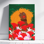 Garden Walk - Rosalinde Clara - Framed Canvas Wall Art Print | House Prints