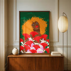 Garden Walk - Rosalinde Clara - Rolled Poster Wall Art Print | House Prints
