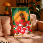 Garden Walk - Rosalinde Clara - Rolled Poster Wall Art Print | House Prints