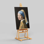 Girl with a Pearl Earring - Johannes Vermeer - Framed Canvas Wall Art Print | House Prints