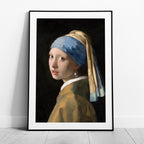 Girl with a Pearl Earring - Johannes Vermeer - Rolled Poster Wall Art Print | House Prints