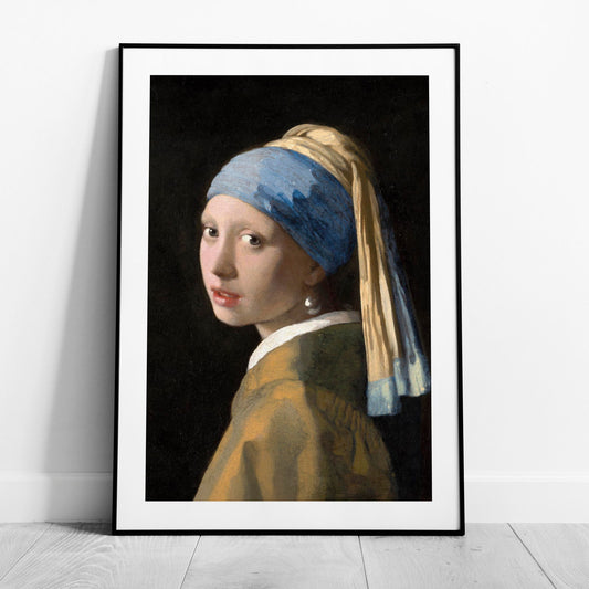 Girl with a Pearl Earring - Johannes Vermeer - Rolled Poster Wall Art Print - House Prints