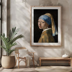 Girl with a Pearl Earring - Johannes Vermeer - Rolled Poster Wall Art Print | House Prints