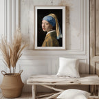 Girl with a Pearl Earring - Johannes Vermeer - Rolled Poster Wall Art Print | House Prints