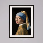 Girl with a Pearl Earring - Johannes Vermeer - Rolled Poster Wall Art Print | House Prints