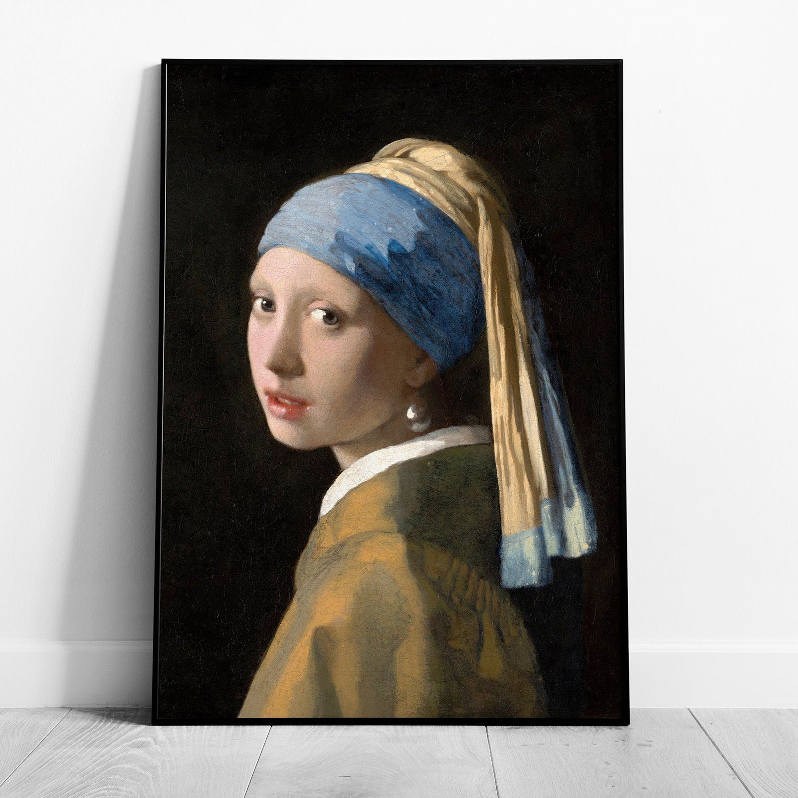 Girl with a Pearl Earring - Johannes Vermeer - Rolled Poster Wall Art Print | House Prints