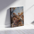 Greek Gods in the Clouds - Framed Canvas Wall Art Print | House Prints