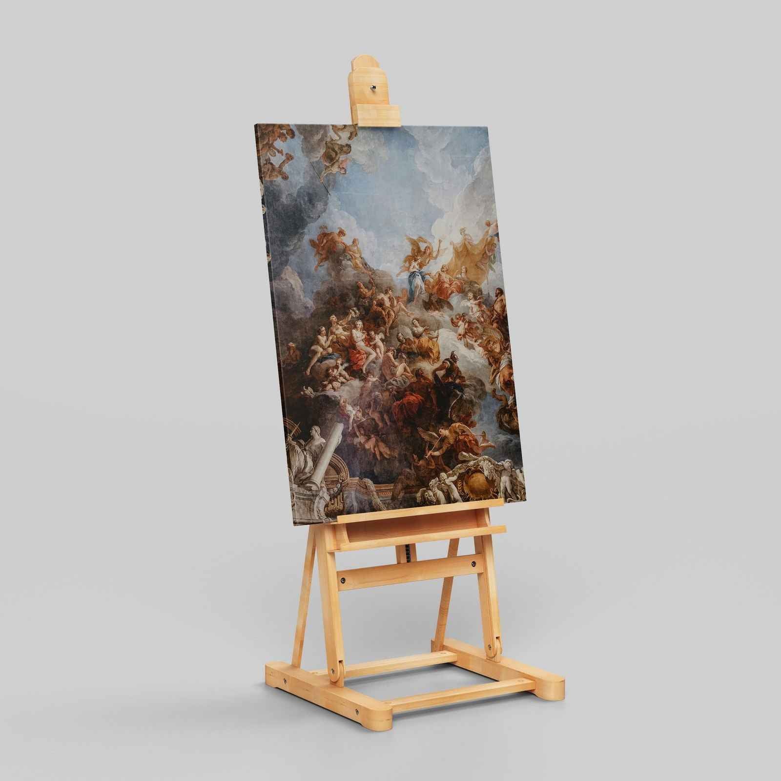 Greek Gods in the Clouds - Framed Canvas Wall Art Print - House Prints