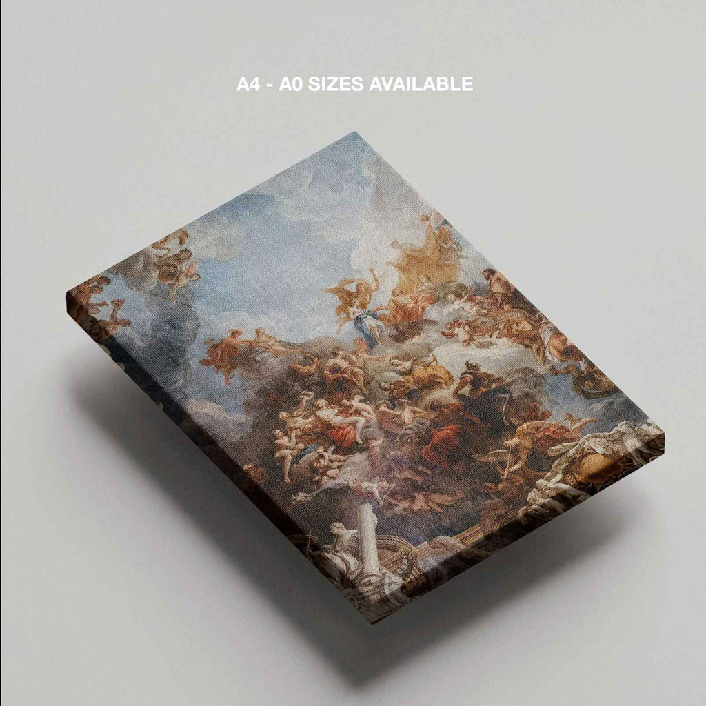 Greek Gods in the Clouds - Framed Canvas Wall Art Print | House Prints