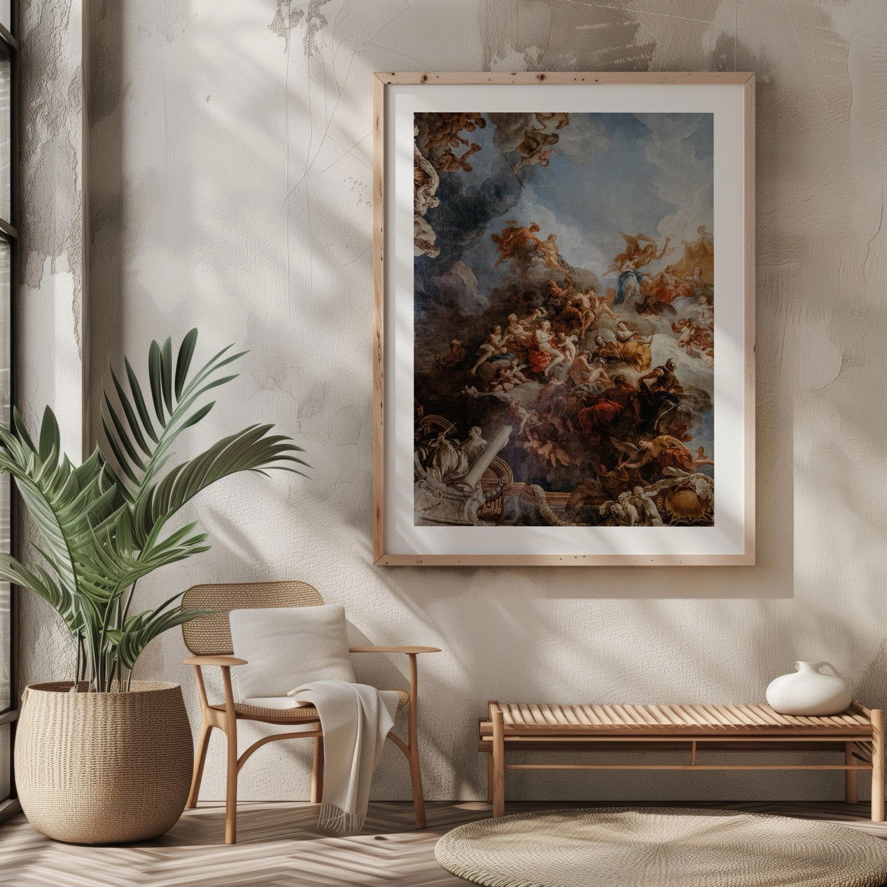 Greek Gods in the Clouds - Rolled Poster Wall Art Print | House Prints