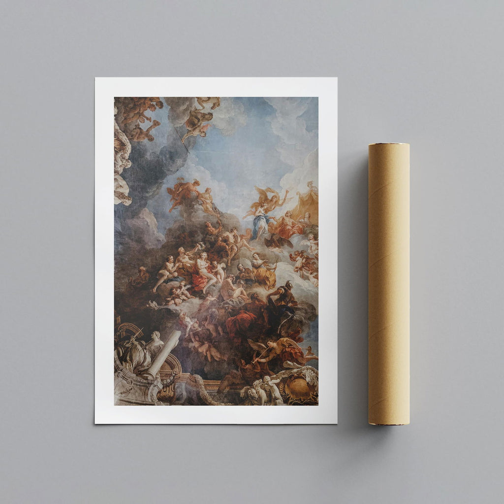 Greek Gods in the Clouds - Rolled Poster Wall Art Print | House Prints