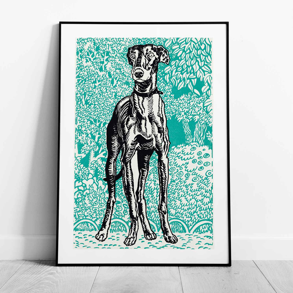 Greyhound Vol. 2 - Moriz Jung - Rolled Poster Wall Art Print | House Prints