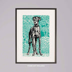Greyhound Vol. 2 - Moriz Jung - Rolled Poster Wall Art Print | House Prints