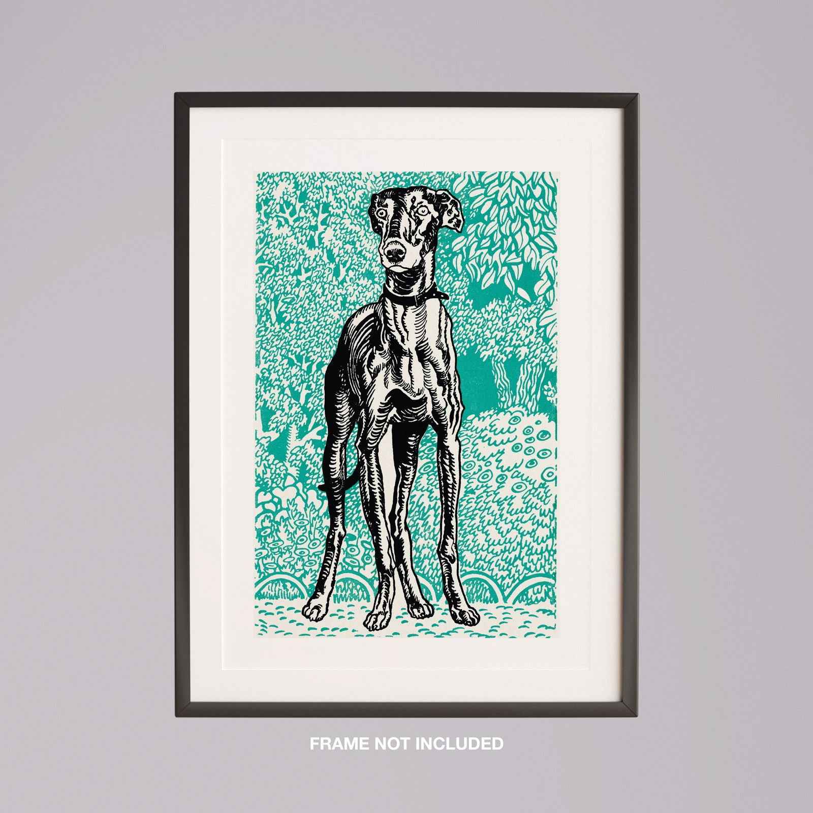 Greyhound Vol. 2 - Moriz Jung - Rolled Poster Wall Art Print | House Prints