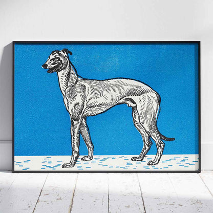 Greyhound Vol. 1 - Moriz Jung - Rolled Poster Wall Art Print - House Prints