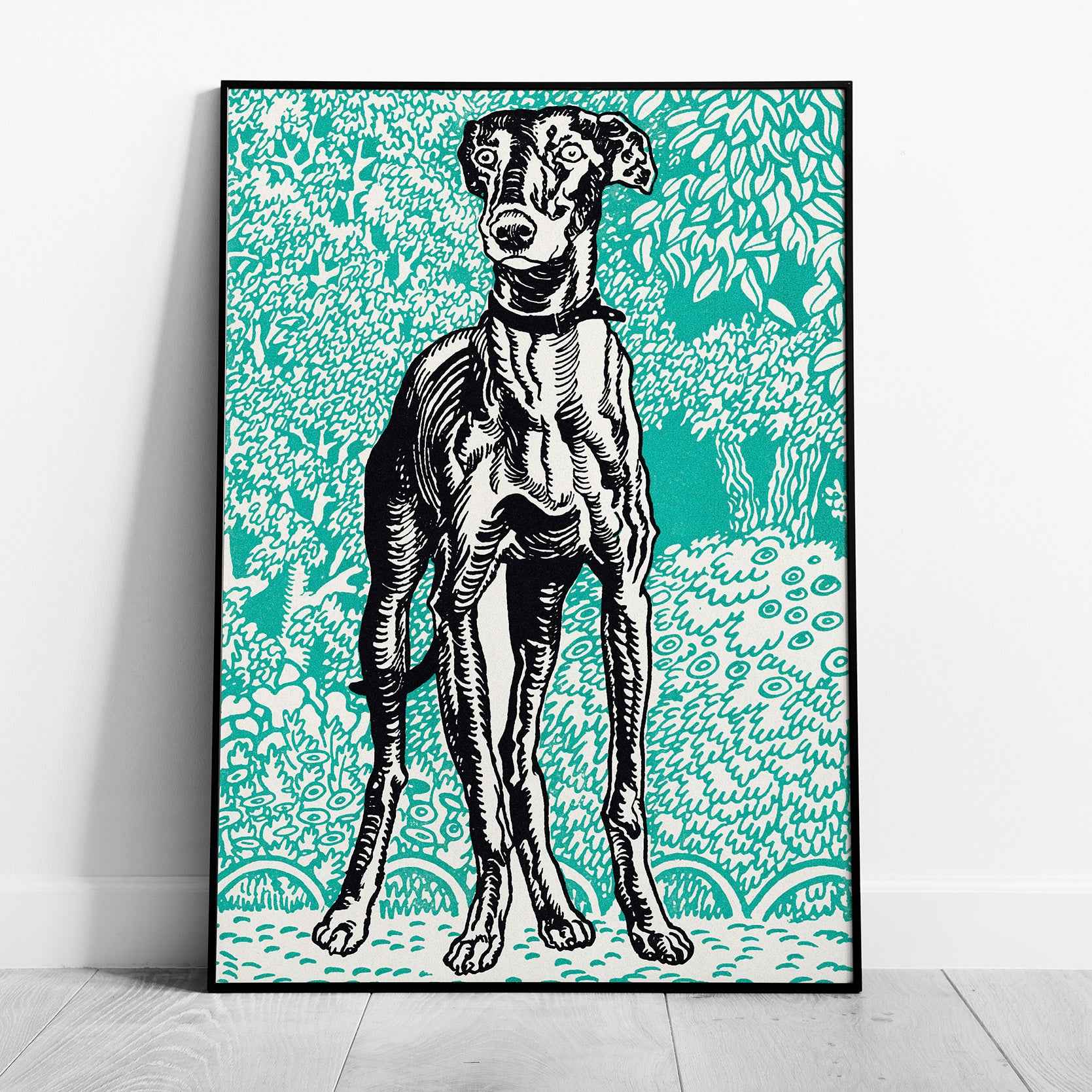 Greyhound Vol. 2 - Moriz Jung - Rolled Poster Wall Art Print | House Prints