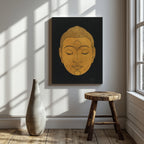 Head of Buddha - Reijer Stolk - Framed Canvas Wall Art Print | House Prints