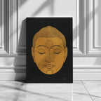 Head of Buddha - Reijer Stolk - Framed Canvas Wall Art Print | House Prints