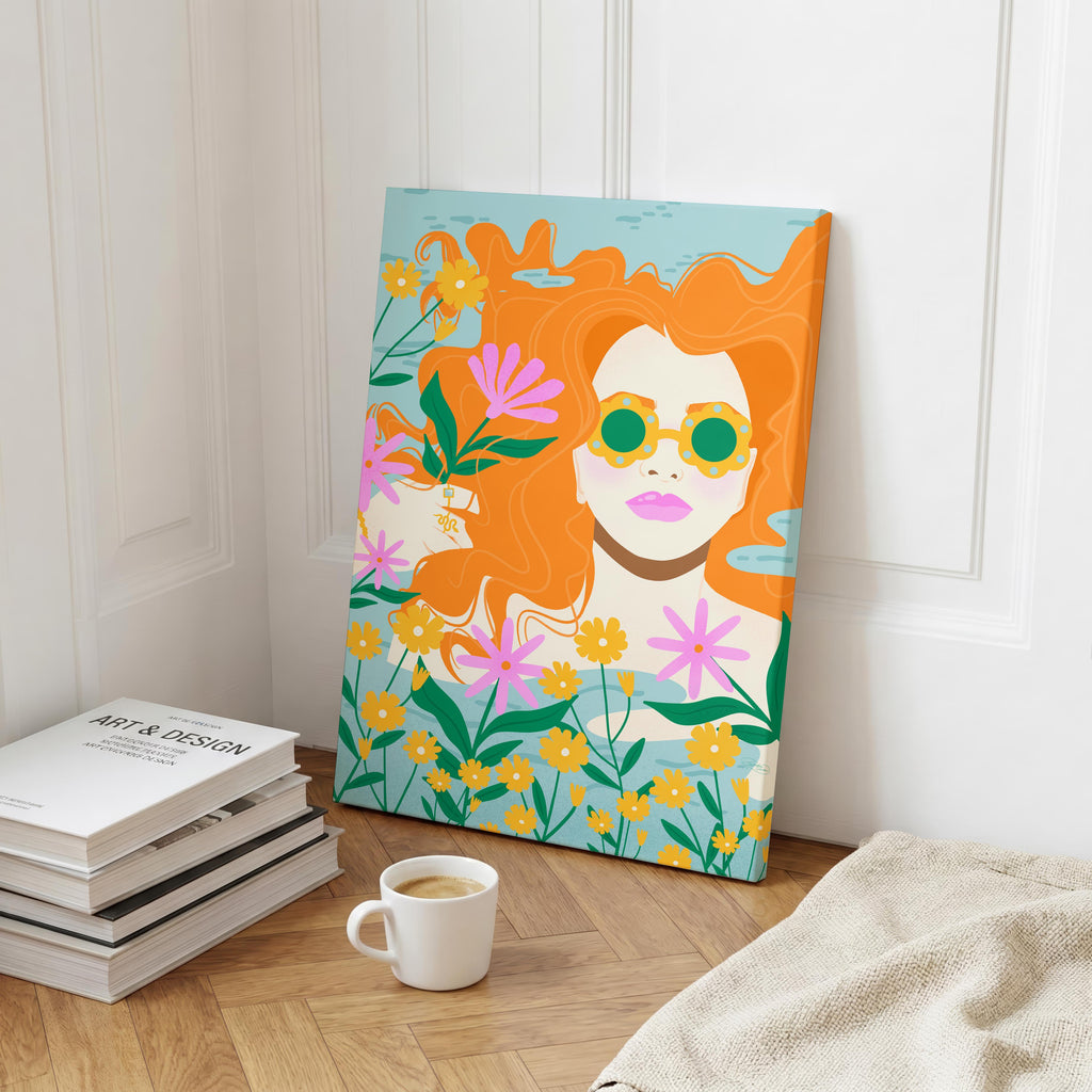 Healing Waters - Rosalinde Clara - Framed Canvas Wall Art Print | House Prints