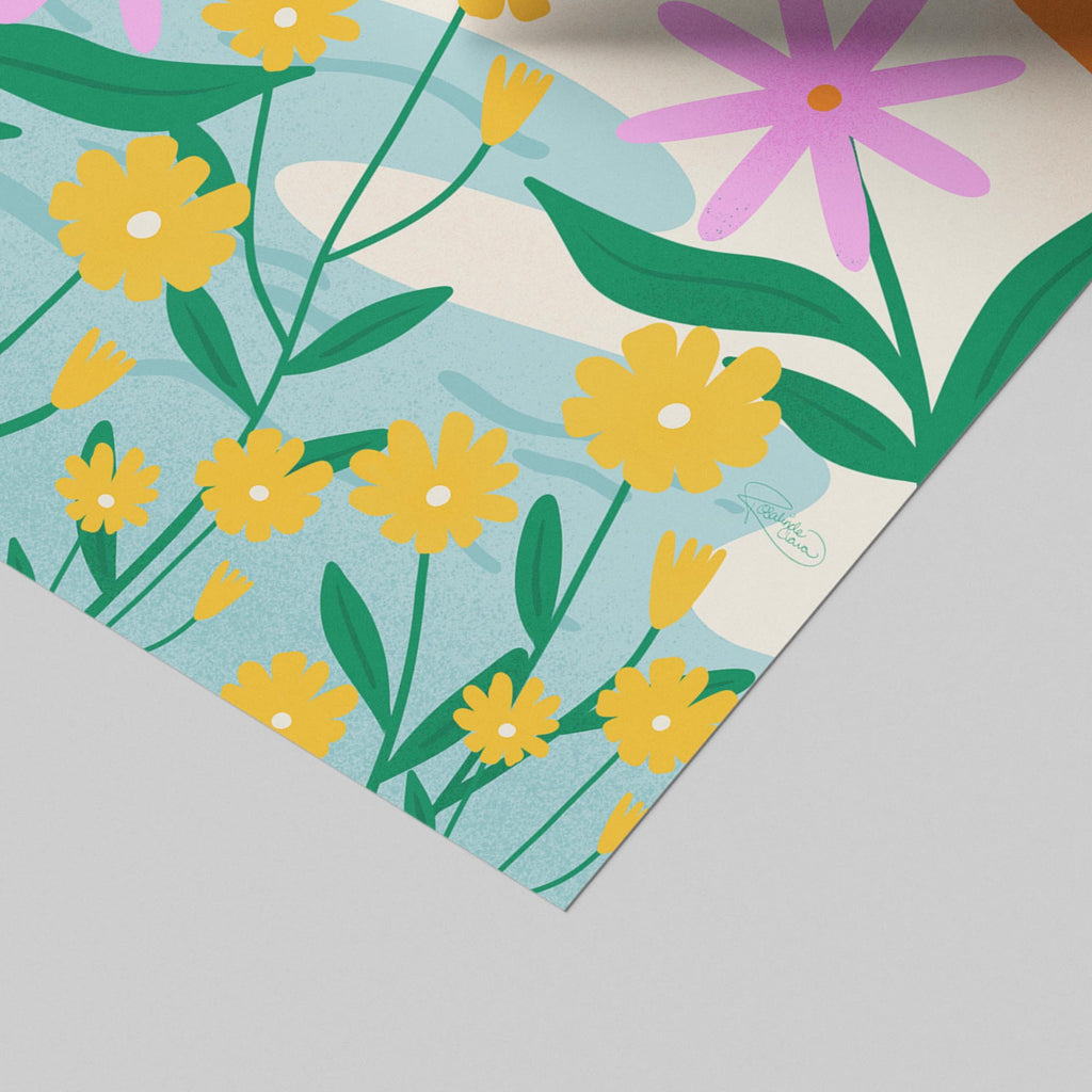 Healing Waters - Rosalinde Clara - Rolled Poster Wall Art Print | House Prints