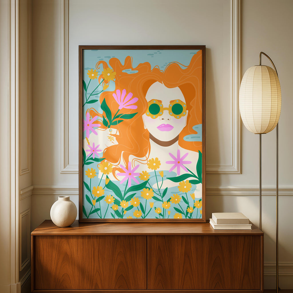 Healing Waters - Rosalinde Clara - Rolled Poster Wall Art Print | House Prints