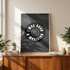 I Was Born a Musician Abstract Lines - Framed Canvas Wall Art Print | House Prints