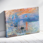 Impressionism, Sunrise - Claude Monét - Framed Canvas Wall Art Print | House Prints