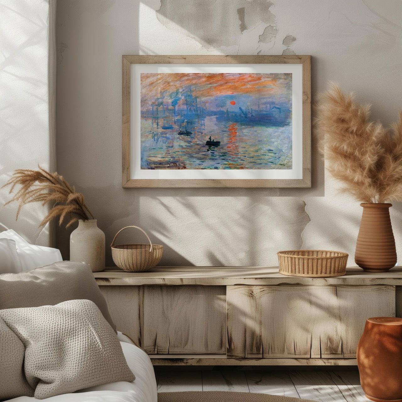 Impressionism, Sunrise - Claude Monét - Rolled Poster Wall Art Print - House Prints