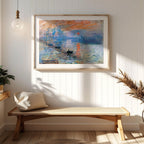 Impressionism, Sunrise - Claude Monét - Rolled Poster Wall Art Print | House Prints