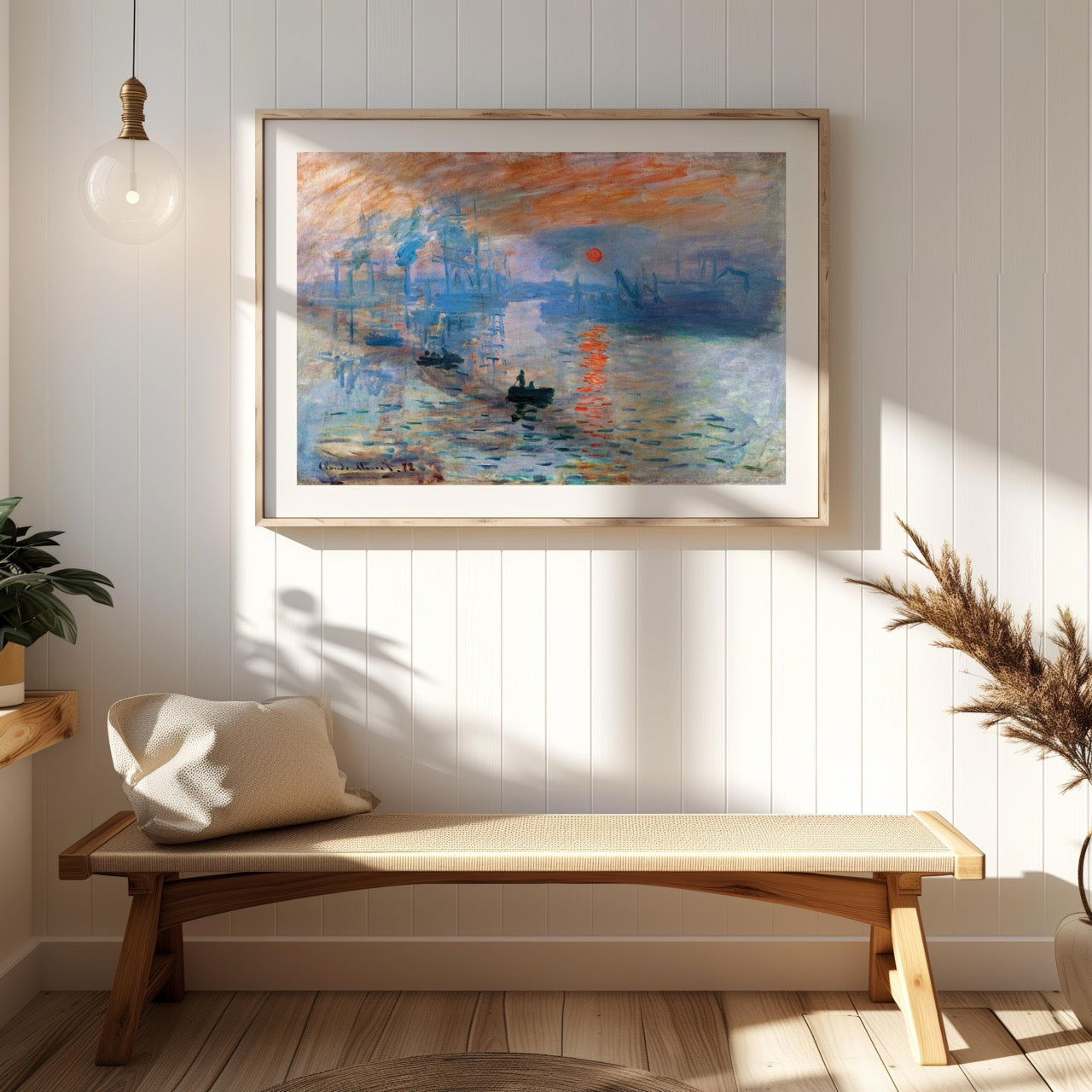 Impressionism, Sunrise - Claude Monét - Rolled Poster Wall Art Print - House Prints