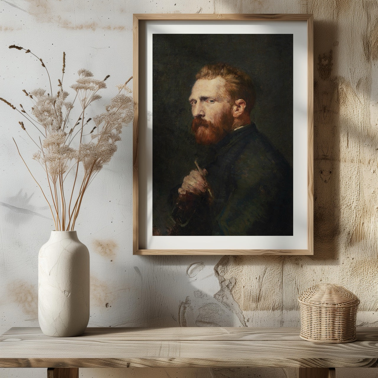 Portrait of Vincent van Gogh - John Russell - Rolled Poster Wall Art Print | House Prints