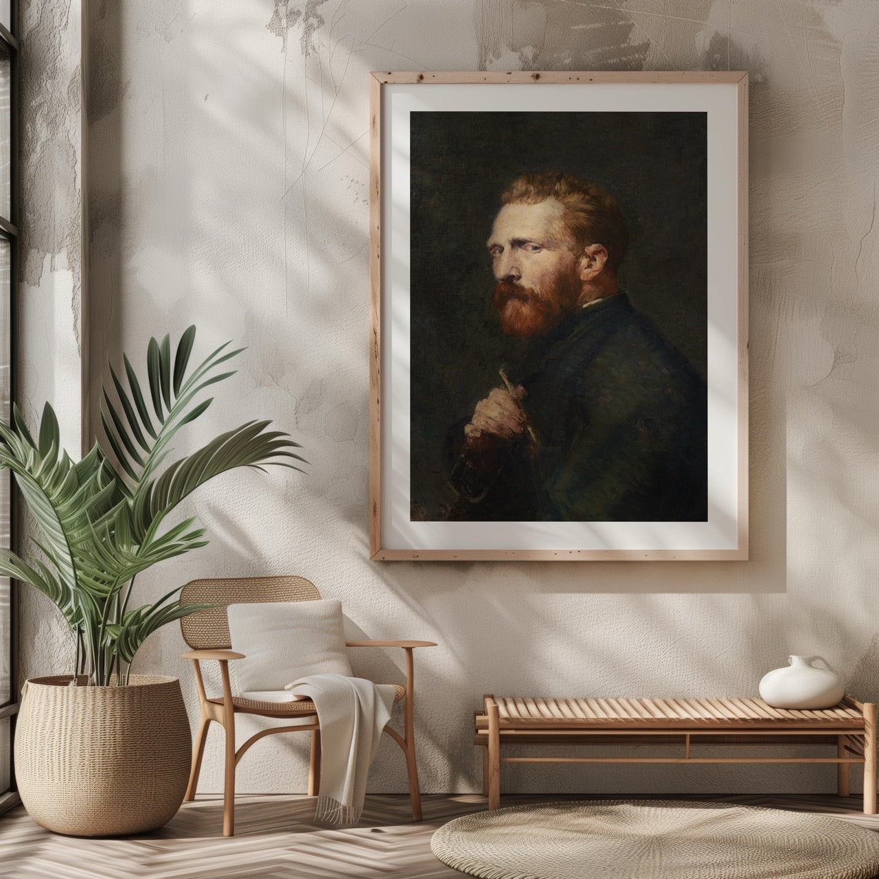 Portrait of Vincent van Gogh - John Russell - Rolled Poster Wall Art Print | House Prints