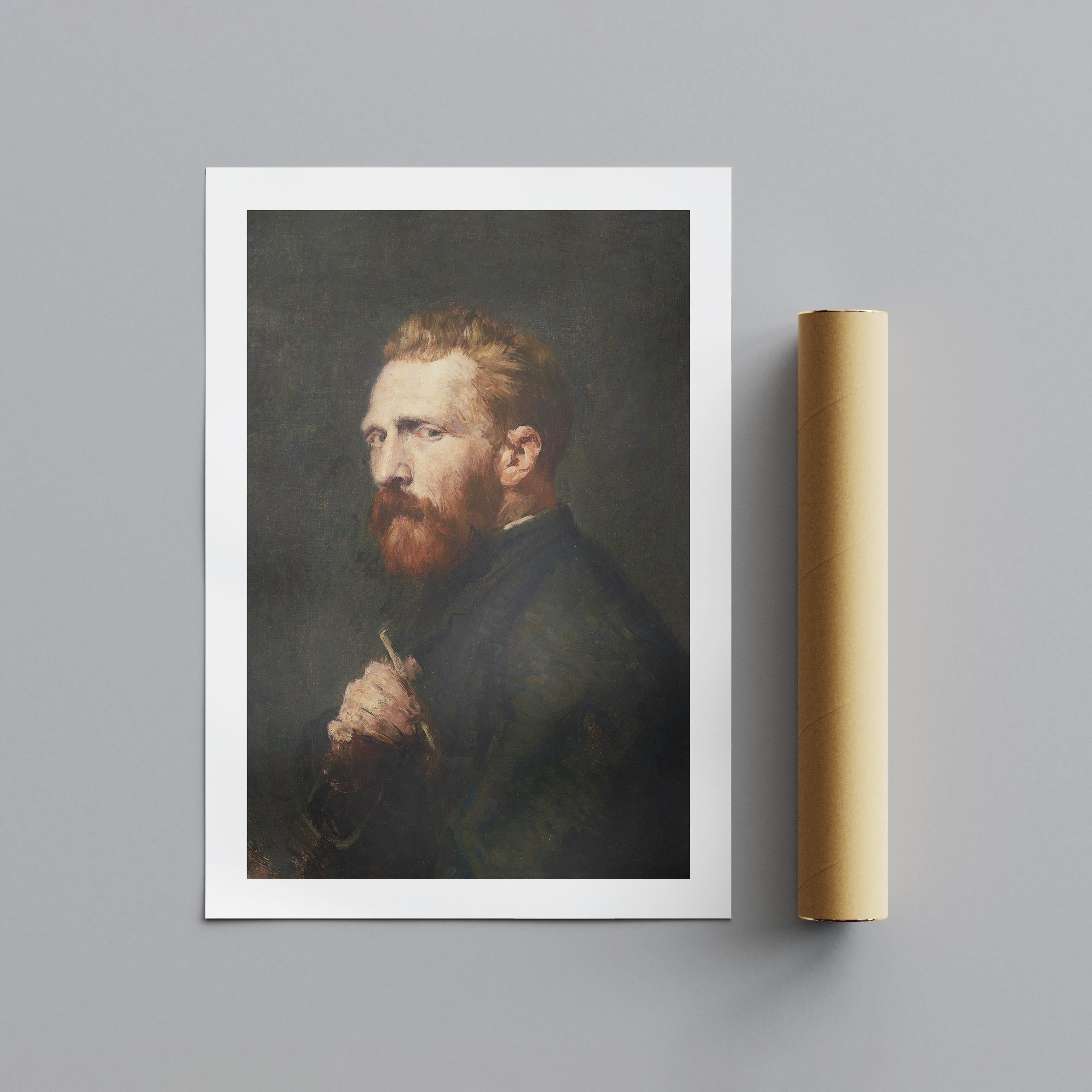 Portrait of Vincent van Gogh - John Russell - Rolled Poster Wall Art Print | House Prints