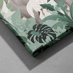 Jungle Animal Friends in Paradise - Framed Canvas Wall Art Print | House Prints