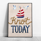 Knot Today - Seta Zakian - Rolled Poster Wall Art Print