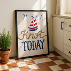 Knot Today - Seta Zakian - Rolled Poster Wall Art Print