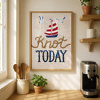Knot Today - Seta Zakian - Rolled Poster Wall Art Print