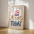 Knot Today - Seta Zakian - Rolled Poster Wall Art Print