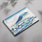 Umezawa Manor in Sagami Province - Katsushika Hokusai - Framed Canvas Wall Art Print | House Prints