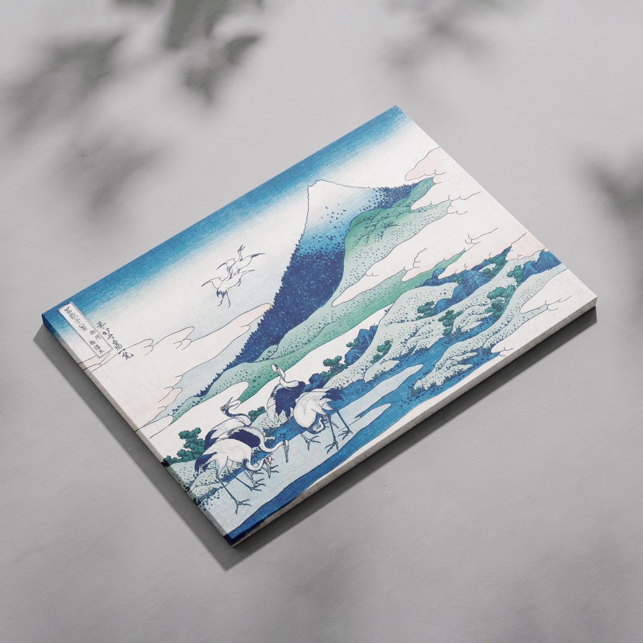 Umezawa Manor in Sagami Province - Katsushika Hokusai - Framed Canvas Wall Art Print - House Prints