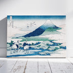 Umezawa Manor in Sagami Province - Katsushika Hokusai - Framed Canvas Wall Art Print | House Prints