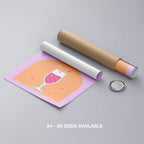 Cheers to Champagne Sparkling Romance - Rolled Poster Wall Art Print | House Prints