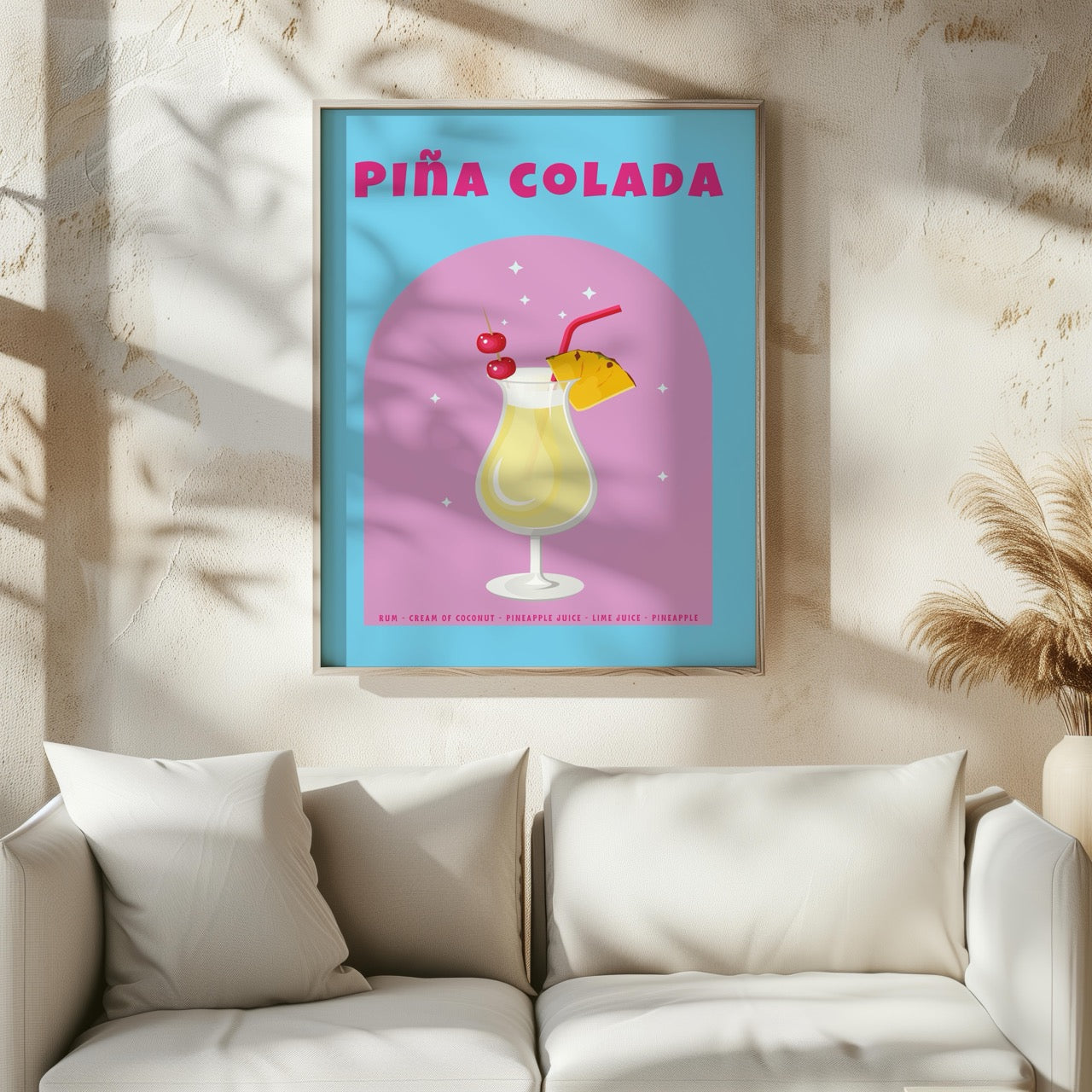 If You Like Piña Coladas Classic Cocktail Drink - Rolled Poster Wall Art Print | House Prints