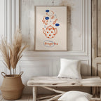 Ginger Tea Drink Recipe Ingredients Kitchen - Rolled Poster Wall Art Print | House Prints