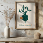 Eat More Veggies Kitchen Food - Rolled Poster Wall Art Print | House Prints