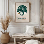 Vegan Lifestyle Food for the Kitchen - Rolled Poster Wall Art Print | House Prints