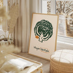 Vegan Lifestyle Food for the Kitchen - Rolled Poster Wall Art Print | House Prints