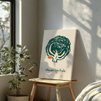 Vegan Lifestyle Food for the Kitchen - Framed Canvas Wall Art Print | House Prints